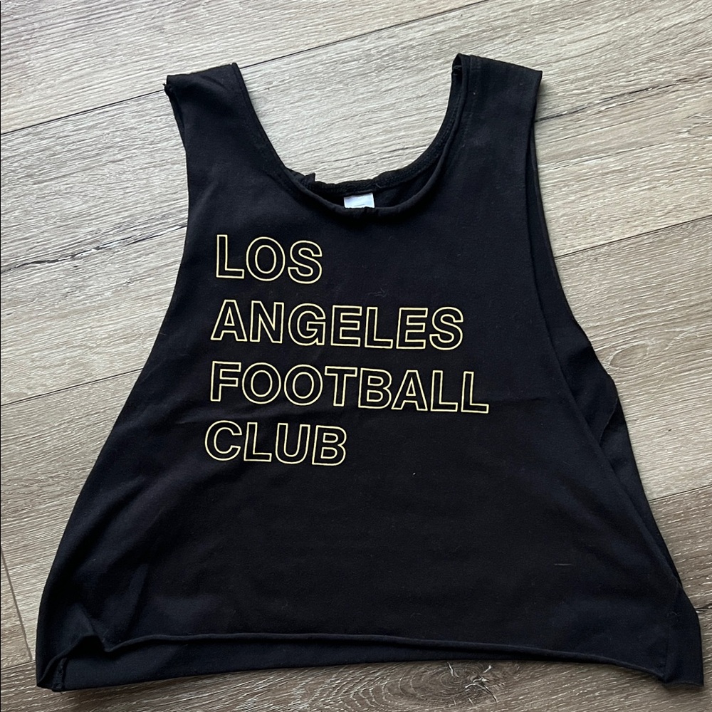 Los Angeles Football Club Black Graphic Tank